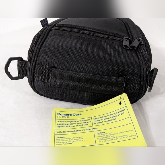 NWT Black Camera Case For DSLR - Picture 7 of 8